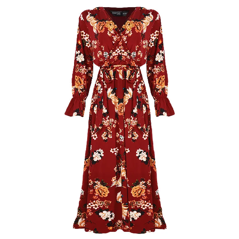 Your Shopping Spree Starts Here!REDTAG Printed Midi Dress