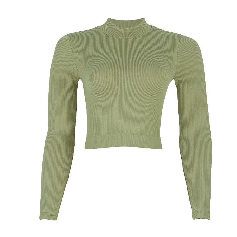 Great Deals, Just for You!REDTAG Dark Green Knitted Sweatshirt for Women
