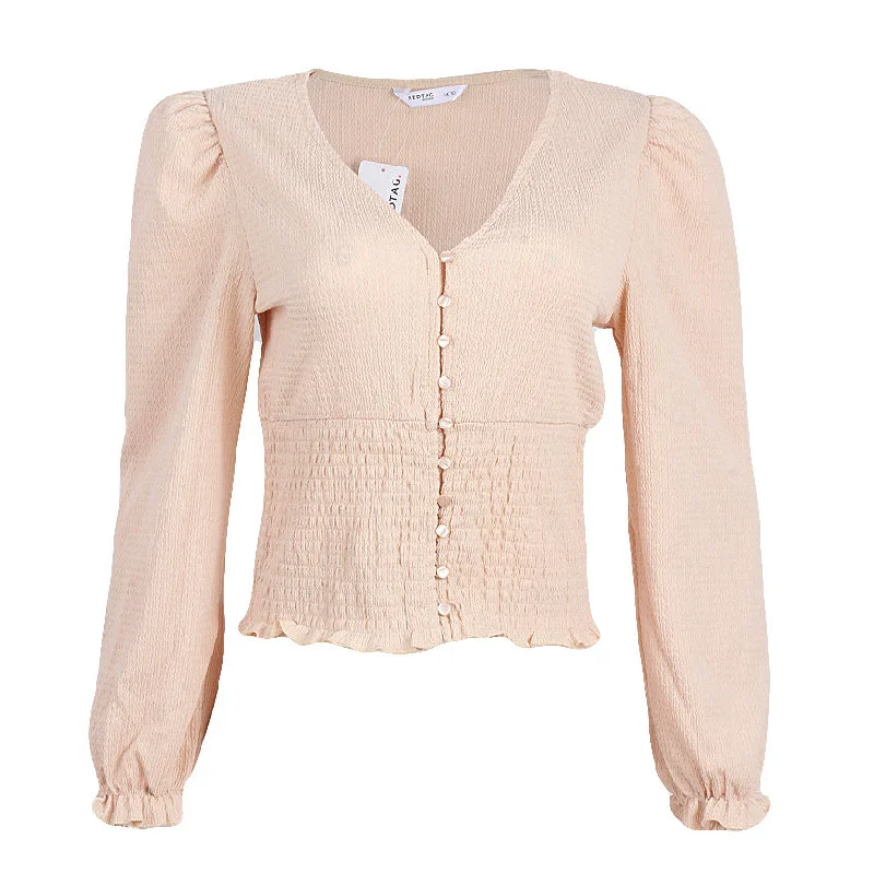 Snag the Best Prices Now!REDTAG Women's Beige Formal Jersey Tops