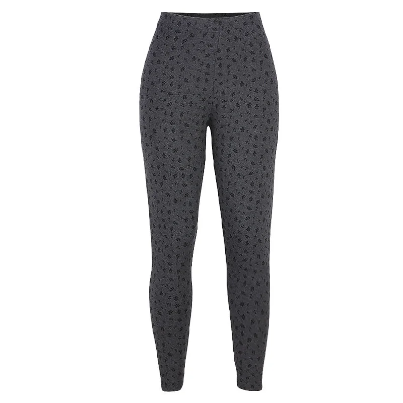Every Deal is a Steal!REDTAG Women's Dark Grey Leggings