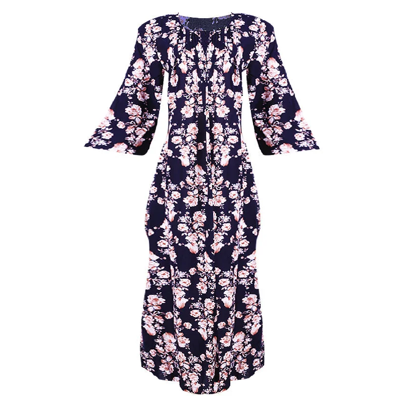 More Discounts, More Joy!REDTAG Women's Navy Nightgowns