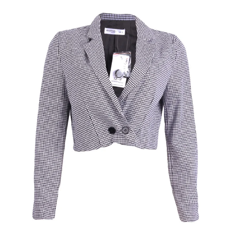 Bigger Savings, Better Shopping!REDTAG Women's Black Casual Jackets