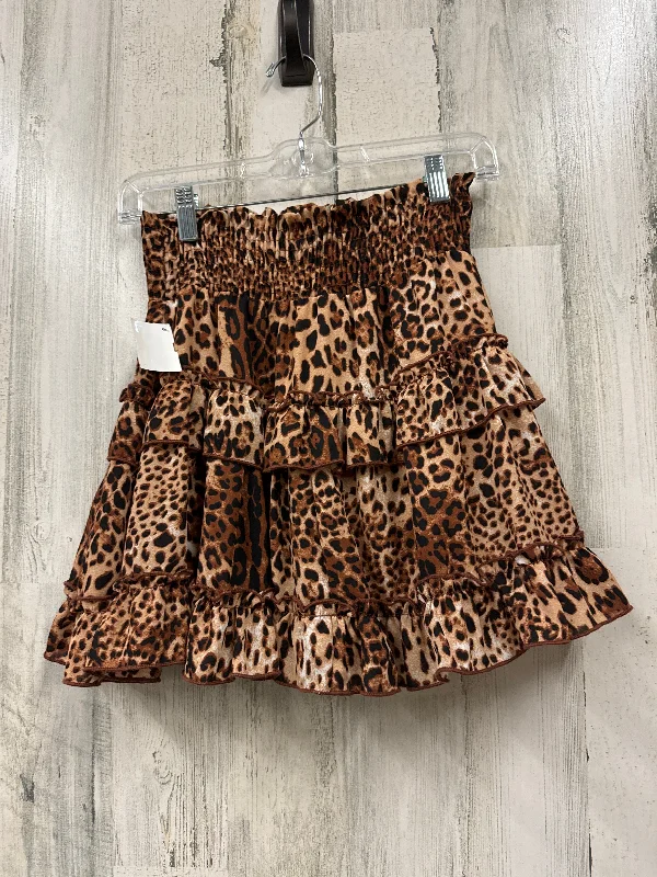 Price Drop Alert!Animal Print Skirt Mini & Short Altard State, Size M