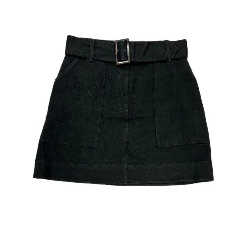 Price Drop Alert!Black Denim Skirt Mini & Short By Banana Republic, Size: 8