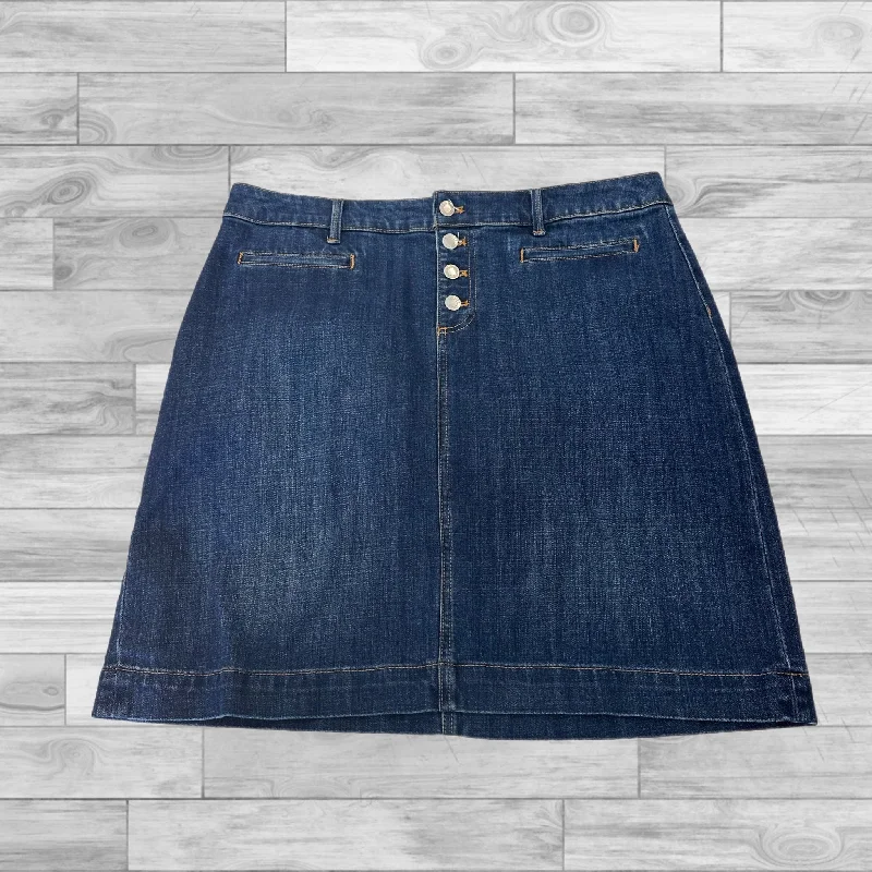 Today’s Deals, Tomorrow’s Regrets!Blue Denim Skirt Mini & Short Talbots, Size 14