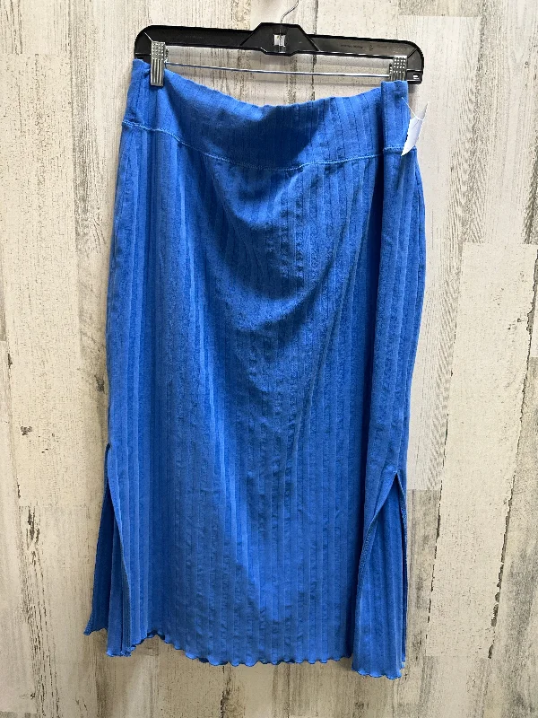 Flash Deals – Act Quickly!Blue Skirt Midi Aerie, Size 14