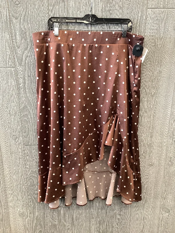 Act Fast – Limited Time Savings!Brown Skirt Midi Torrid, Size 20