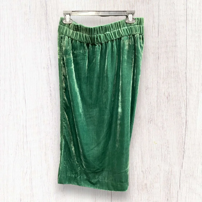 Huge Price Cuts Await!Green Skirt Midi J. Crew, Size M