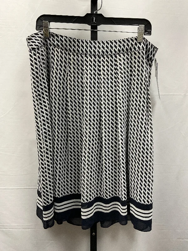 Upgrade for Less!Navy Skirt Midi Talbots, Size 16