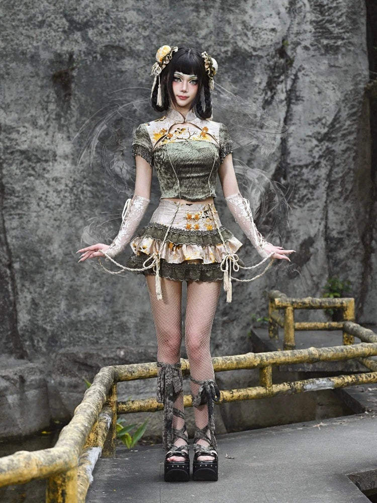 Your Wallet Will Thank You!Hot girl chinese style skirt【s0000008162】