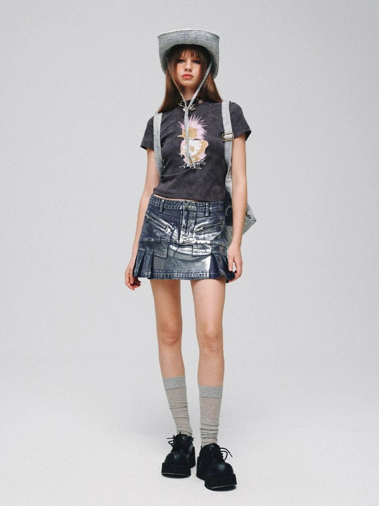 Don’t Wait – Shop Today!A-line denim skirt【s0000008376】