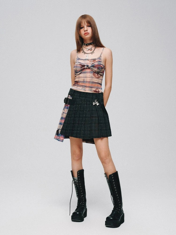 Your Favorite Sale is Back!Plaid A-pleated skirt【s0000008379】