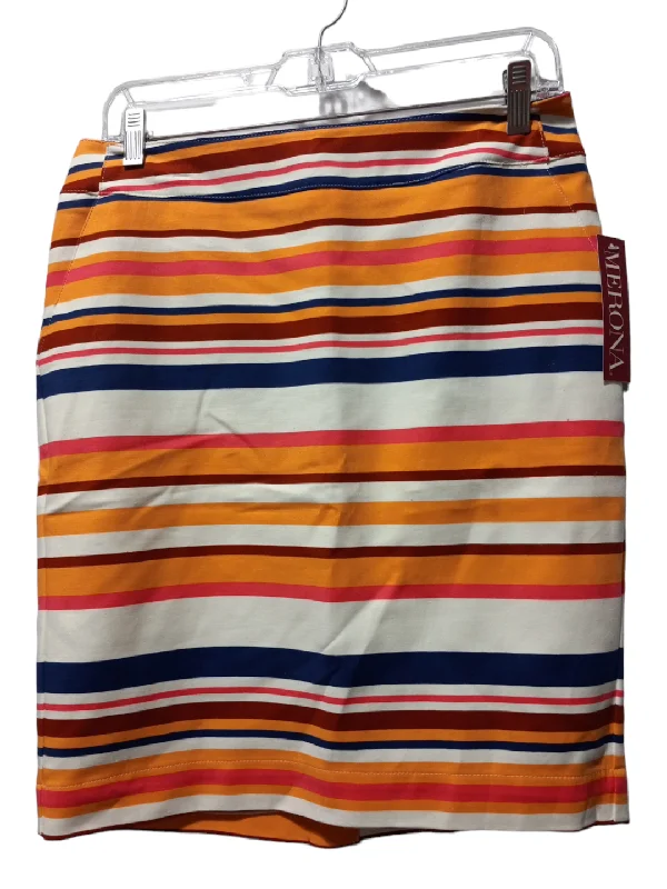 Your Chance to Save is Now!Striped Pattern Skirt Midi Merona, Size 4