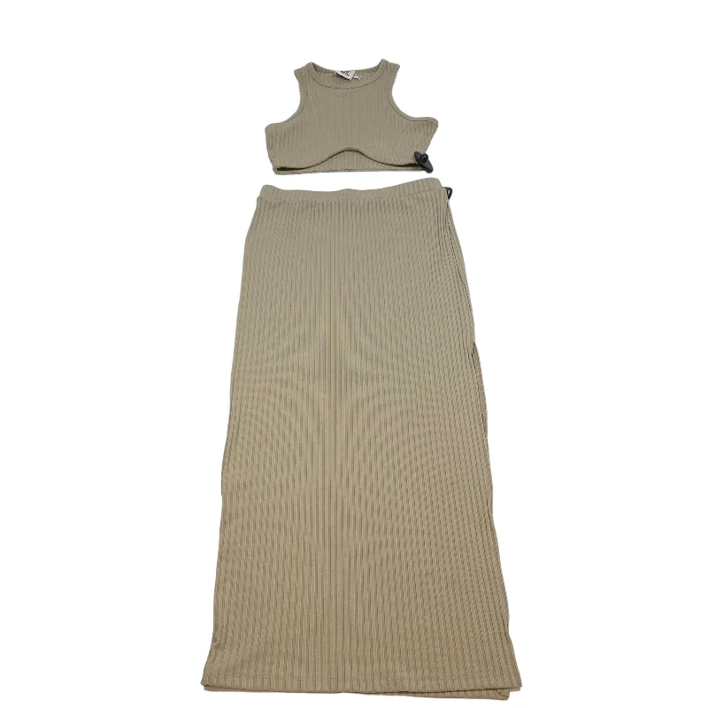 Find the Best Deals Here!Tan Skirt Set 2pc Princess Polly, Size S