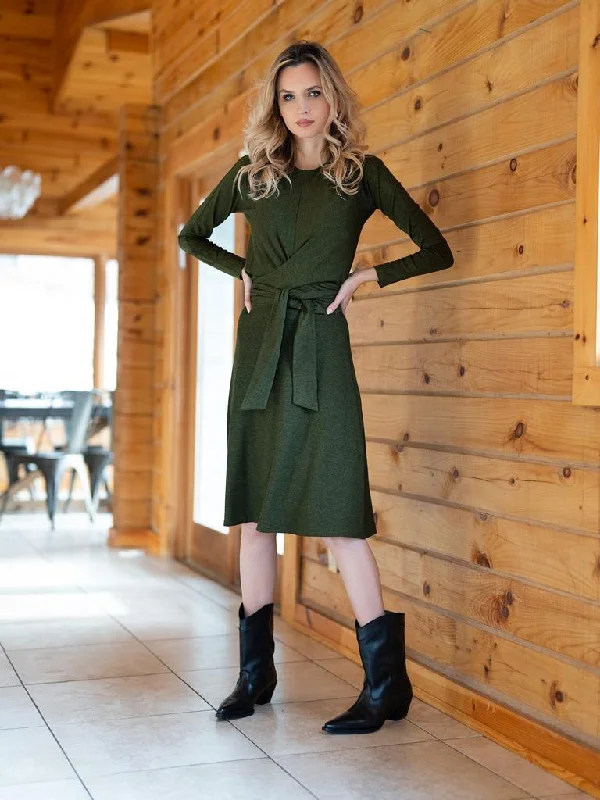 Special Offer – Act Fast!Third by Cee Ribbed A-line Skirt