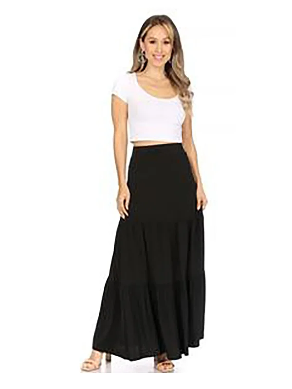 Stock Up and Save!Wall Street High Waist Maxi Skirt