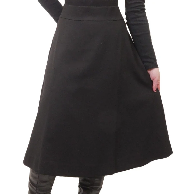 Find the Best Deals Here!Wear and Flair Bias Cut A-Line Skirt (536)