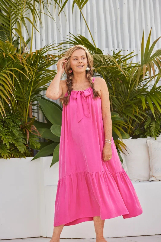 Unlock Huge Savings Now!SALE - Eb & Ive - Elixir Tank Dress - Dragonfruit LAST ONE SIZE L