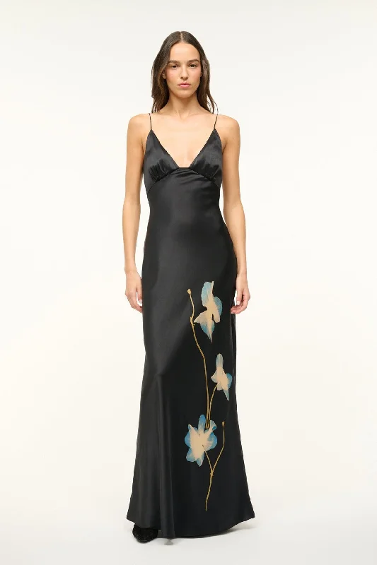Save More Than Ever!HANK SILK DRESS | BOTANICAL SHADOWS