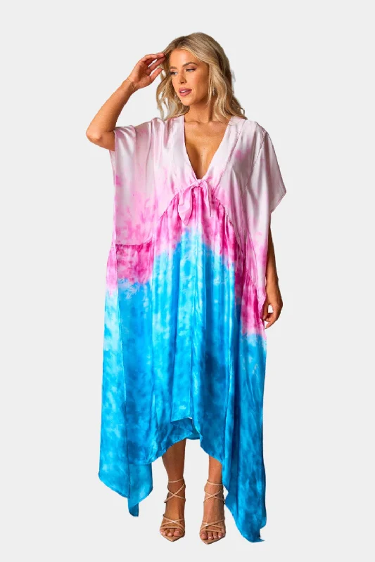 Flash Sale – Act Fast!Mamie Caftan Maxi Dress - Shoreline