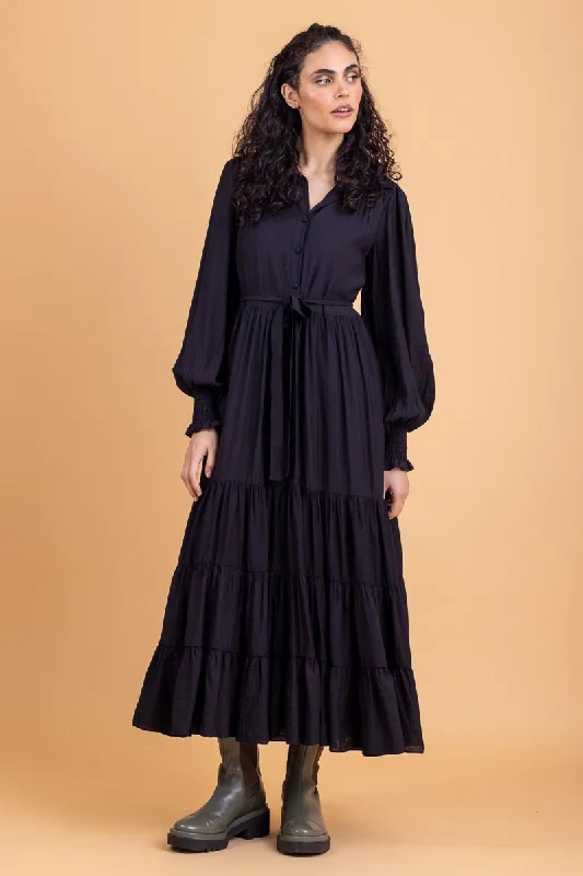 Flash Deals – Act Quickly!Raina Shirt Dress Black