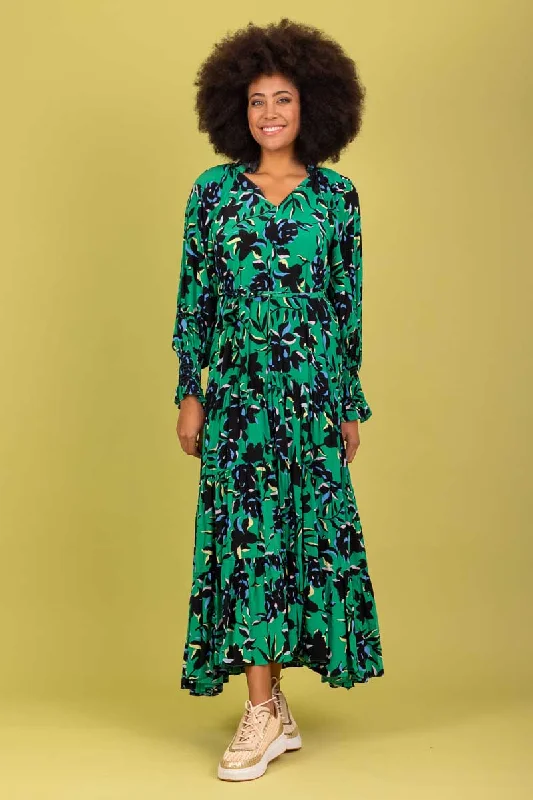 Your Wallet Will Thank You!Sasha Viscose Maxi Dress Green
