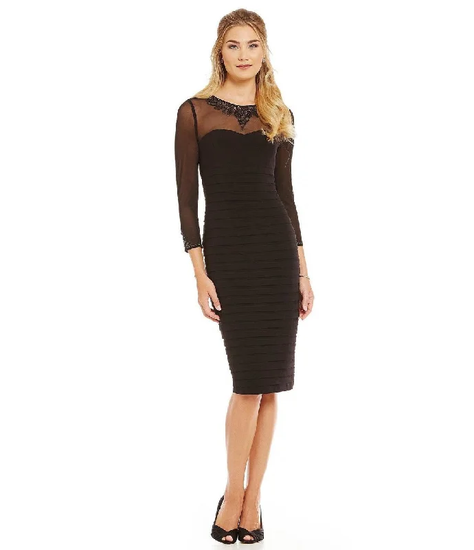 Your Wallet Will Thank You!Adrianna Papell - Long Sleeve Cocktail Dress AP1E200120