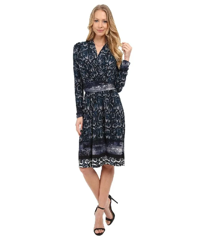 Shop Early, Save Big!Adrianna Papell - Printed V-Neck Dress  15246570