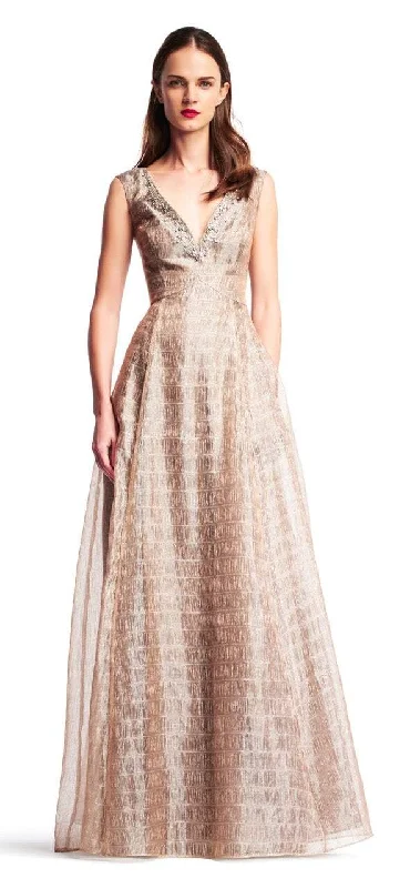 Today’s Deals, Tomorrow’s Regrets!Aidan Mattox - MD1E200878 Beaded V-neck A-line Gown