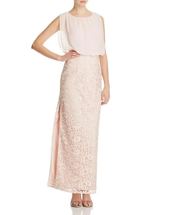 Your Wallet Will Thank You!Aidan Mattox - Sleeveless Lace Long Dress 251704760