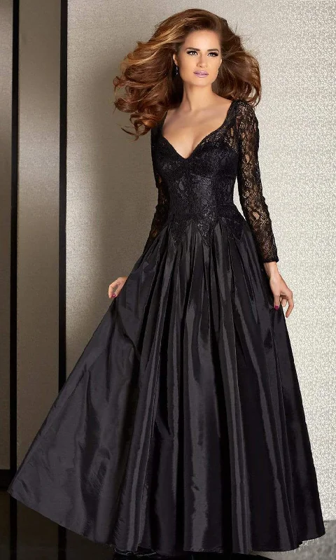 More Discounts, More Joy!Clarisse - M6205 Long Sleeve Illusion Lace Gown