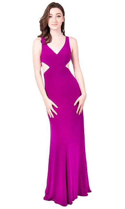 Limited Deals, Unlimited Savings!Colette for Mon Cheri - CL17193 Jersey V-Neck Long Evening Gown