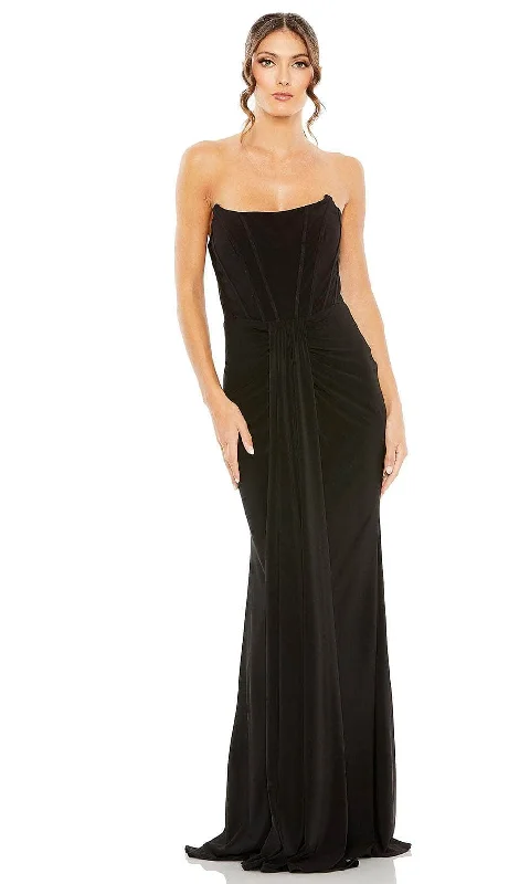 Don't Miss Out!Ieena Duggal 13003 - Strapless Waist Detailed Evening Dress