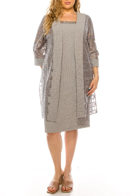 The Best Deals Won’t Wait!Maya Brooke Short Two Piece Set Jacket Dress Sale