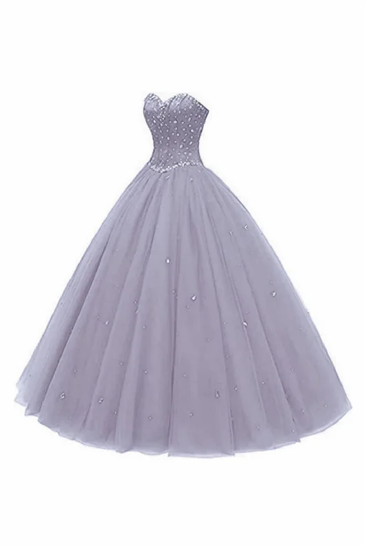 Your Favorite Items on Sale Now!Princess Floor Length Tulle Prom Dress CS0425