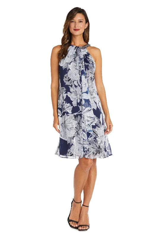 Hurry! While Supplies Last!R&M Richards 9359 Short Cocktail Chiffon Dress Sale