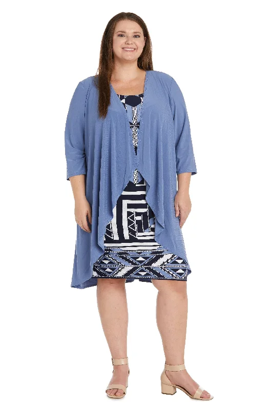 Shop Today, Save Tomorrow!R&M Richards 9217W Short Plus Size Jacket Dress