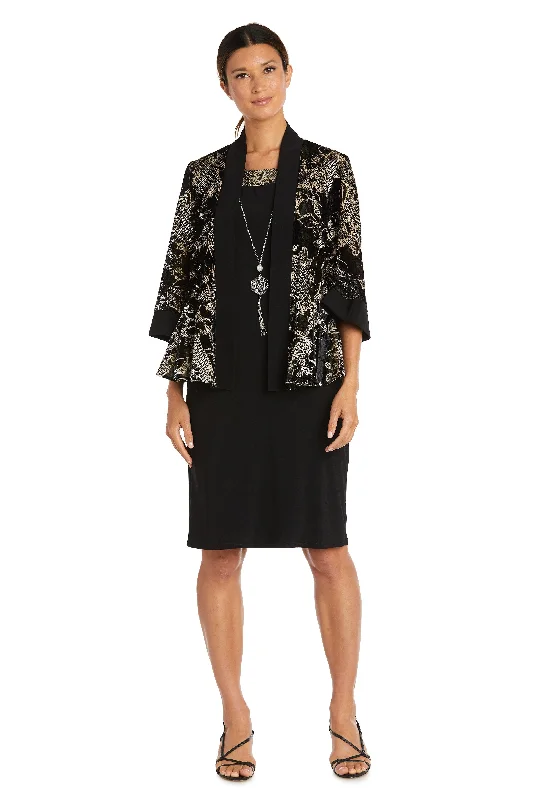 Hurry, Sale Ends Soon!R&M Richards 7688 Short Two Piece Jacket Dress