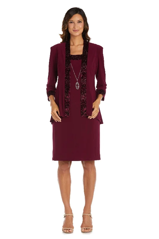 Buy More, Save More!R&M Richards 9205P Short Two Piece Petite Dress