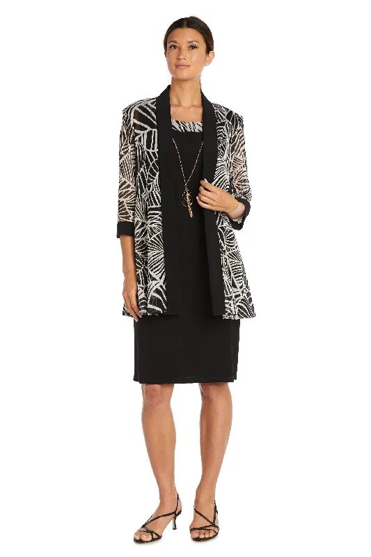 Unmissable Offers Await!R&M Richards 9143 Two Piece Short Jacket Dress