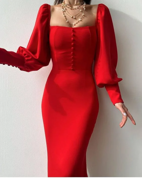 Save Up to 50% Off!Red long Evening Dresses, Prom Party Dresses        cg23696