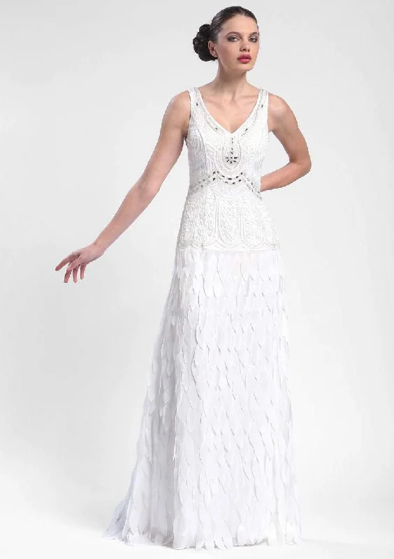 Save More When You Shop More!Sue Wong - Beaded Art Deco Chiffon Gown N5244
