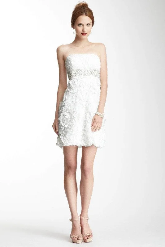 Lowest Prices Guaranteed!Sue Wong - Floral Applique Cocktail Dress Z139