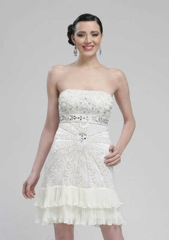 Lowest Prices Guaranteed!Sue Wong - N2321 Embellished Strapless Cocktail dress