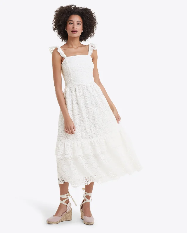 Bigger Savings, Better Shopping!Carrie Midi Dress in Lace