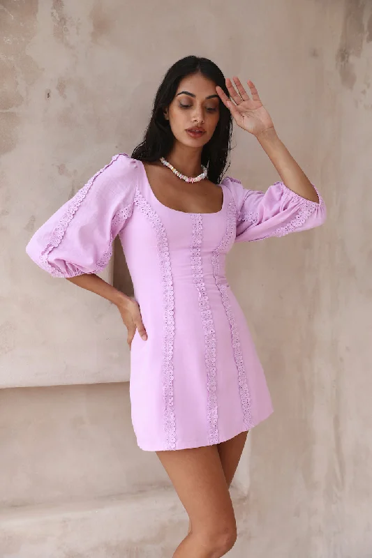 Exclusive Savings This Week!Crashing Into You Dress Purple