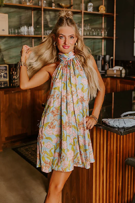 The Best Deals Won’t Wait!Downtown Happy Hour Satin Mini Dress