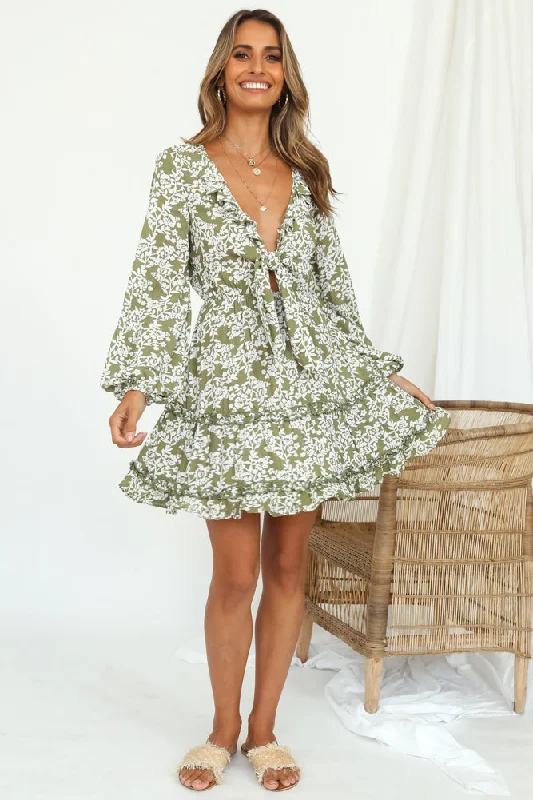 Exclusive Offers You’ll Love!Eclipse Dress Olive