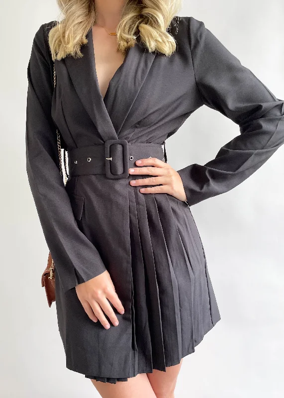 Don’t Wait – Shop Today!Elizah Blazer Dress - Black