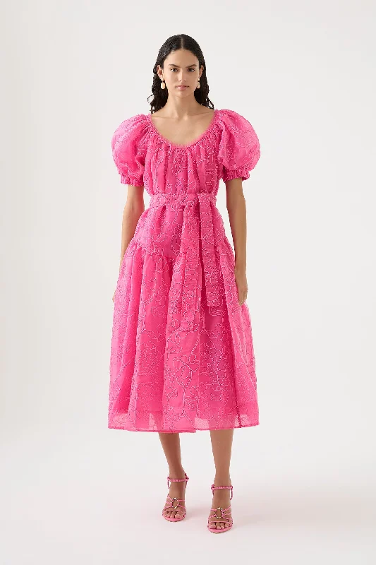Upgrade for Less!Evangeline Cornelli Midi Dress